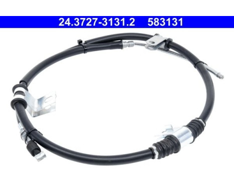 Cable Pull, parking brake 24.3727-3131.2 ATE, Image 2