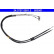 Cable Pull, parking brake 24.3727-3501.2 ATE, Thumbnail 2