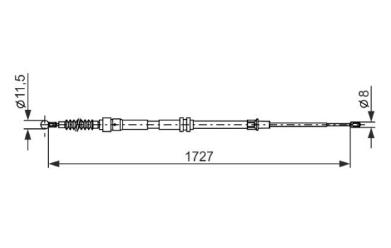 Cable Pull, parking brake