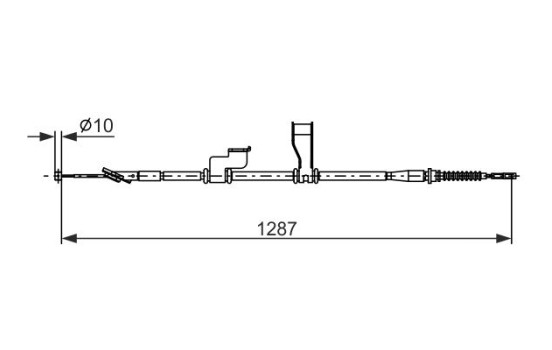 Cable Pull, parking brake