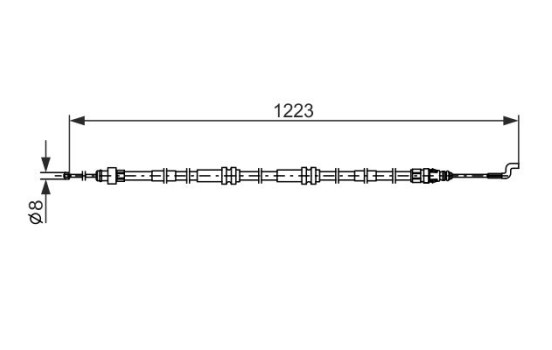 Cable Pull, parking brake, Image 5