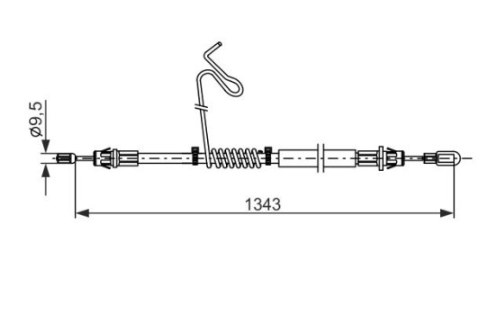 Cable Pull, parking brake