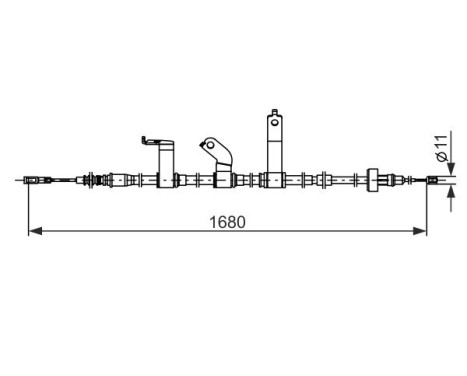 Cable Pull, parking brake, Image 5