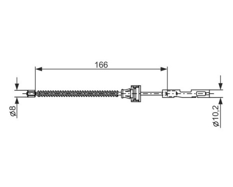 Cable Pull, parking brake, Image 5