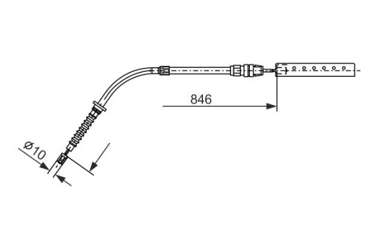 Cable Pull, parking brake