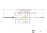 handbrake cable 178234 FEBI