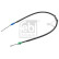 Pull cable, parking brake 194850 FEBI