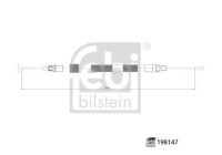 Pull cable, parking brake 198147 FEBI
