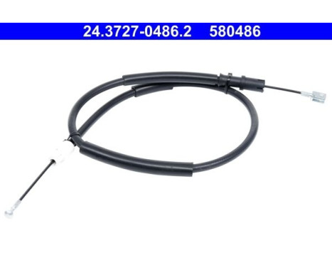Pull cable, parking brake 24.3727-0486.2 ATE, Image 2