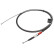Pull cable, parking brake 24.3727-3414.2 ATE, Thumbnail 2