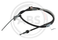 Pull cable, parking brake K10324 ABS