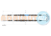 Pull cable, parking brake