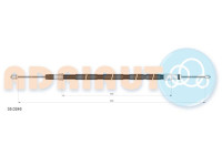 Pull cable, parking brake