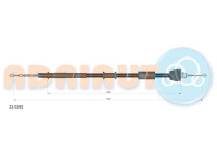 Pull cable, parking brake