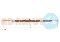 Pull cable, parking brake