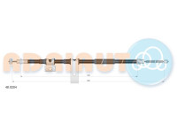 Pull cable, parking brake