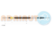 Pull cable, parking brake