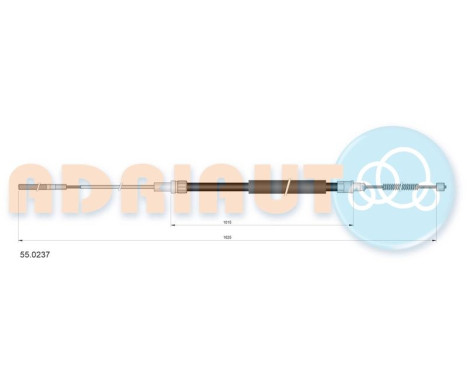 Pull cable, parking brake