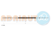 Pull cable, parking brake