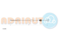 Pull cable, parking brake