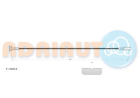 Pull cable, parking brake