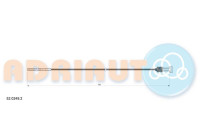 Pull cable, parking brake