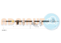 Pull cable, parking brake