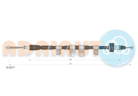 Pull cable, parking brake