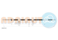 Pull cable, parking brake