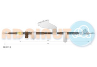 Pull cable, parking brake