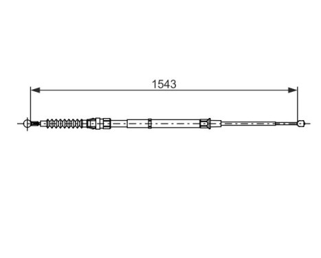Pull cable, parking brake, Image 5
