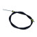 Pull cable, parking brake, Thumbnail 2