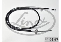 Pull cable, parking brake