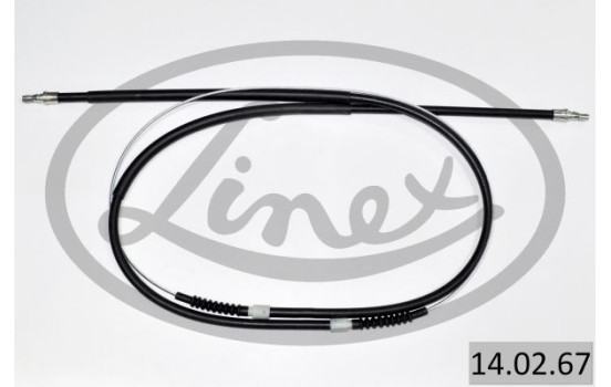 Pull cable, parking brake