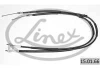 Pull cable, parking brake