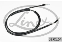 Pull cable, parking brake