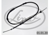 Pull cable, parking brake