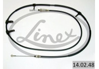 Pull cable, parking brake