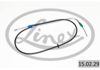 Pull cable, parking brake