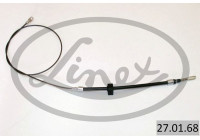 Pull cable, parking brake