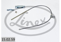 Pull cable, parking brake