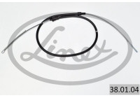 Pull cable, parking brake