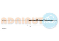 Pull cable, parking brake