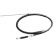 Tow cable, parking brake 24.3727-3428.2 ATE