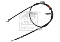Traction cable, parking brake 188282 FEBI