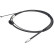 Traction cable, parking brake 24.3727-0493.2 ATE, Thumbnail 2