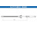 Traction cable, parking brake 24.3727-0693.2 ATE