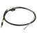 Traction cable, parking brake 24.3727-3411.2 ATE, Thumbnail 2