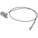 Traction cable, parking brake 24.3727-3609.2 ATE, Thumbnail 2