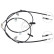 Traction cable, parking brake K10089 ABS